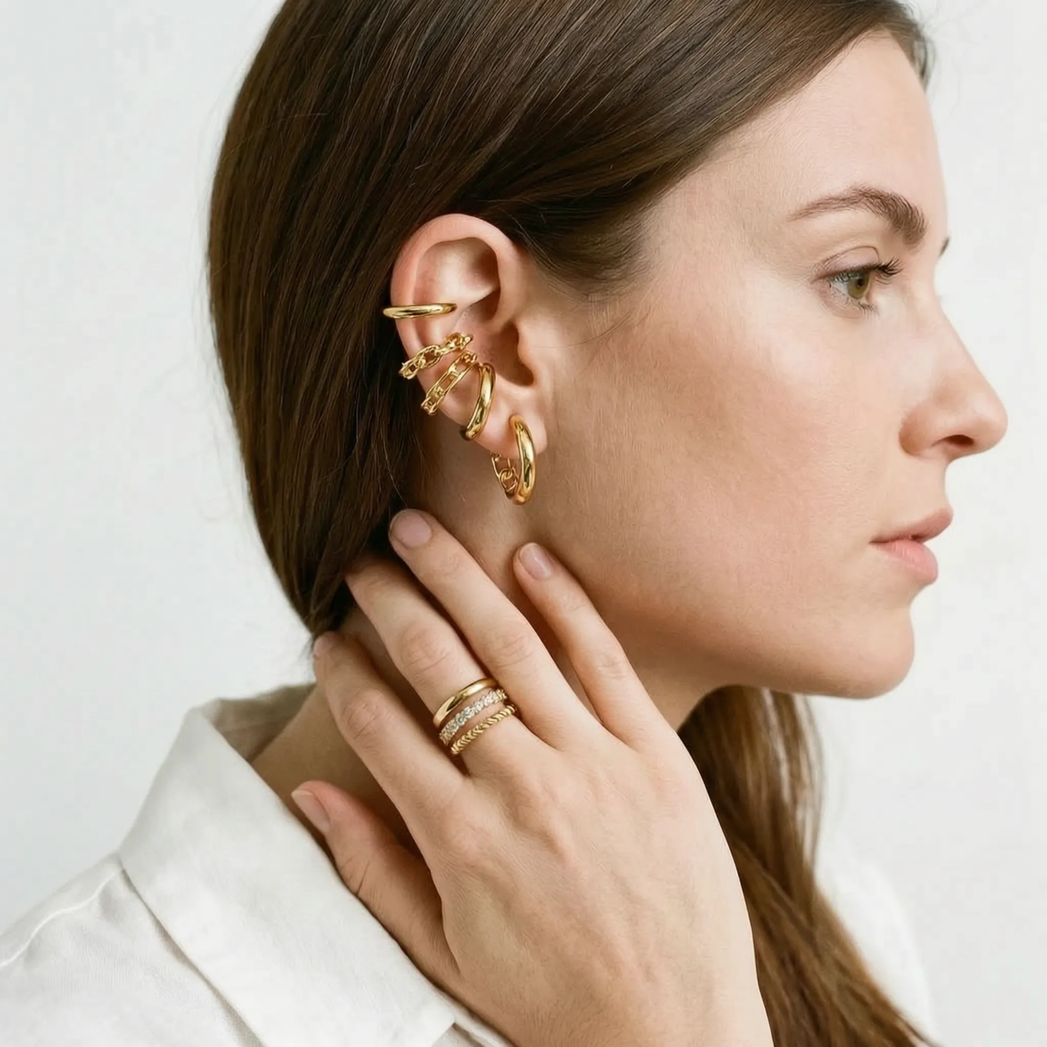 Auriclip -  Clip-On Cartilage Hoop Set