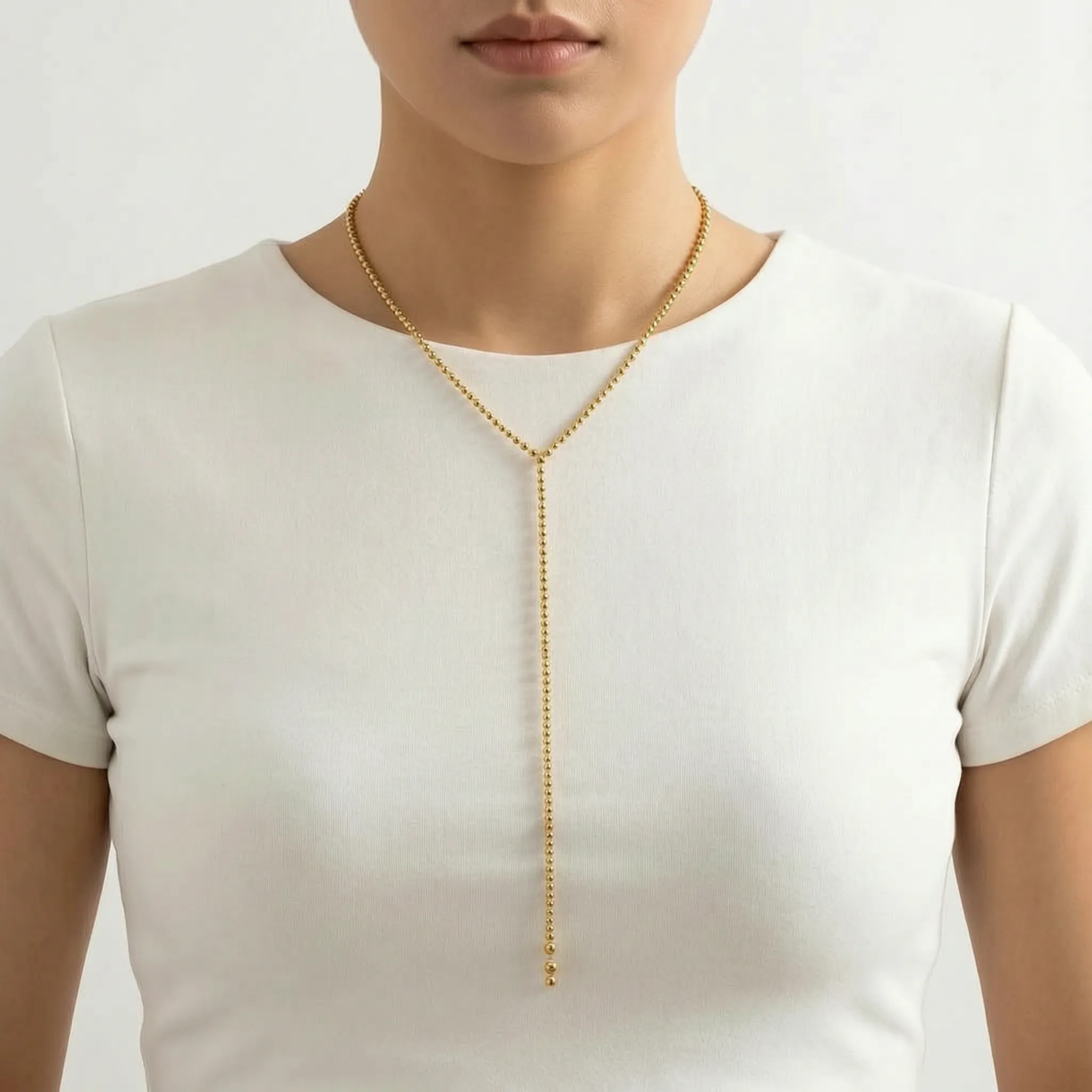 Lumnia -  Long Delicate Necklace