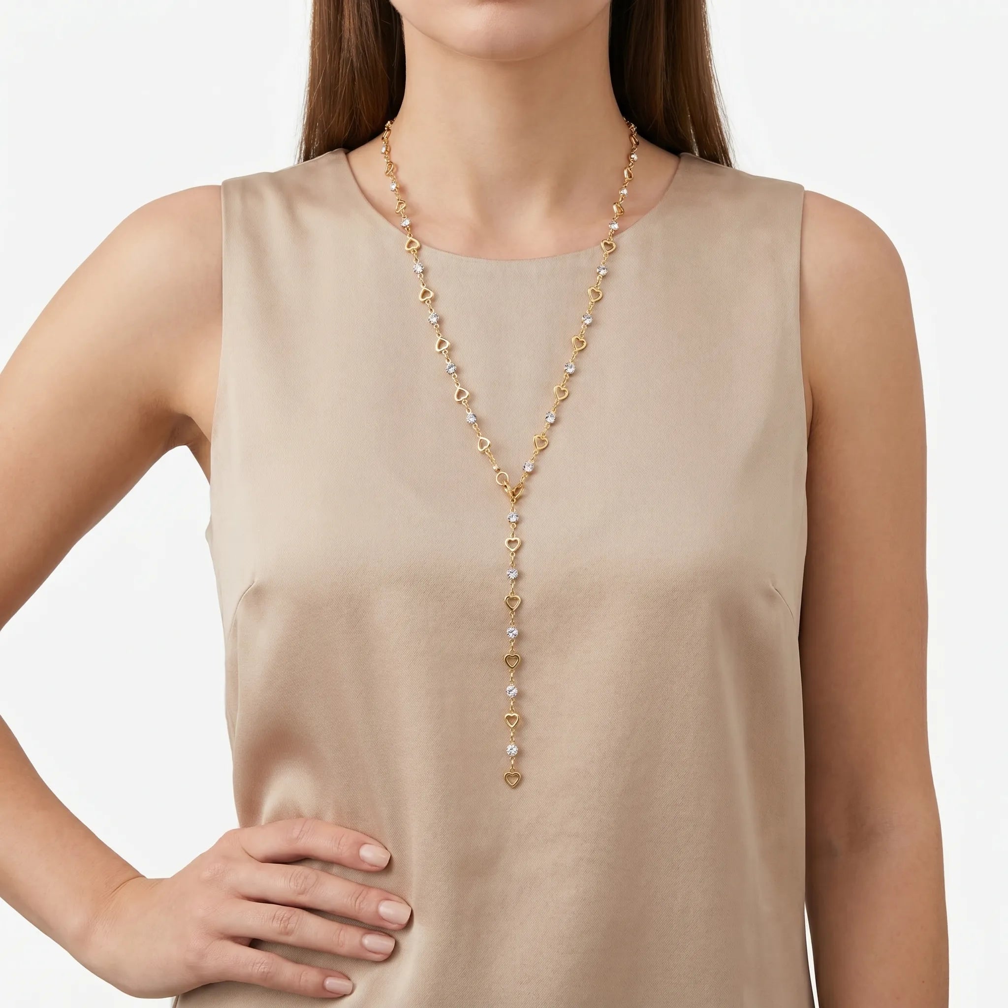 Lumnia -  Long Delicate Necklace