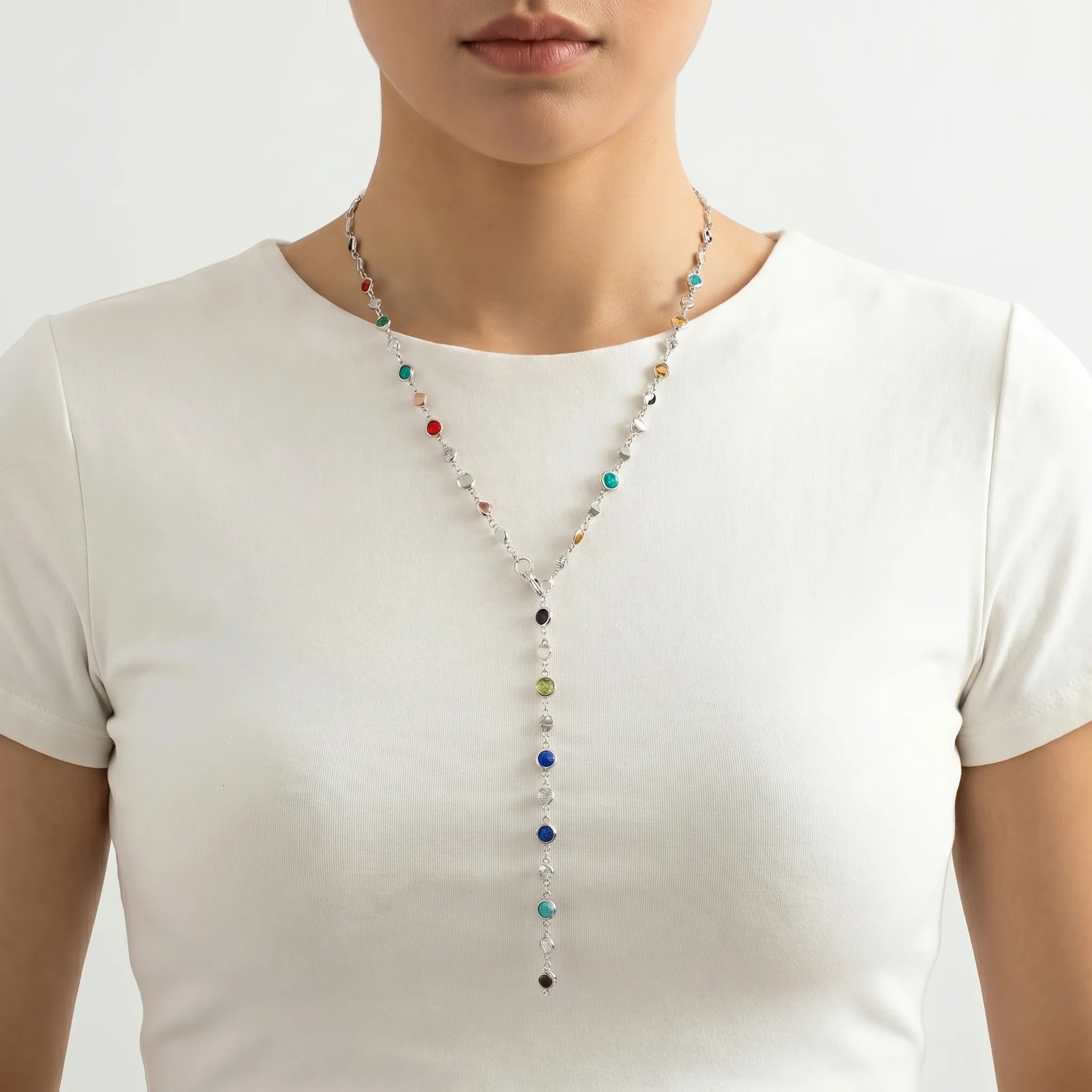 Lumnia -  Long Delicate Necklace