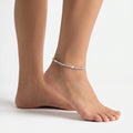 Shimmeria -  Double Layered Chain Anklet